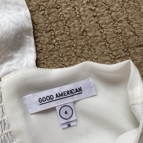 Good American The Bustier Dress, Ivory Leopard - Picture 6 of 17